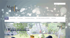 Desktop Screenshot of munifhijjaz.com