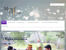 Tablet Screenshot of munifhijjaz.com